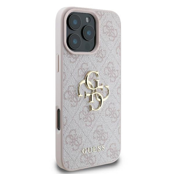 Guess Handyhülle für iPhone 16 – 4G Logo & Gold-Details | LimTel Accessoires
