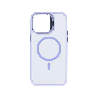 RIXUS Metal Lens Protection MagSafe Case für iPhone 13 – Lavendel