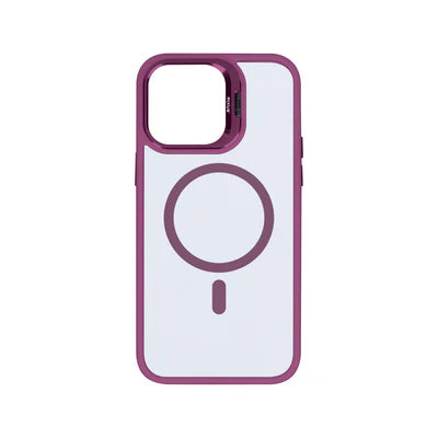 RIXUS Metal Lens Protection MagSafe Case für iPhone 13 – Violett