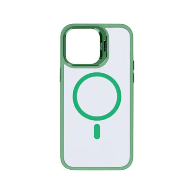 RIXUS Metal Lens Protection MagSafe Case für iPhone 13 – Grün