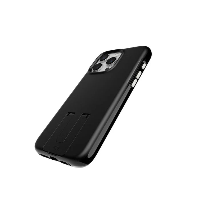 Tech21 Schutzhülle mit Kickstand Schwarz für iPhone 15 Pro Max