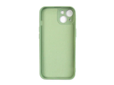 RIXUS Soft-Touch Silikon-Hülle für iPhone 13 – Mintgrün