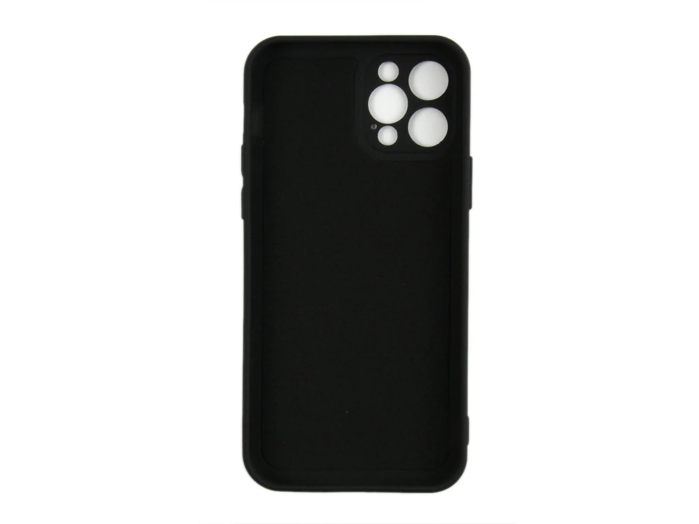 Rixus Silikonhülle für iPhone 12 Pro – Schwarz