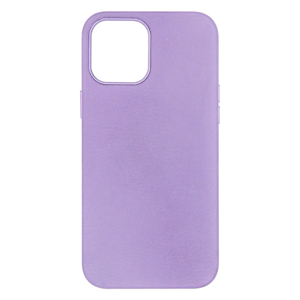 RIXUS Silikonhülle mit MagSafe für iPhone 12 Pro Max – Lila & elegant