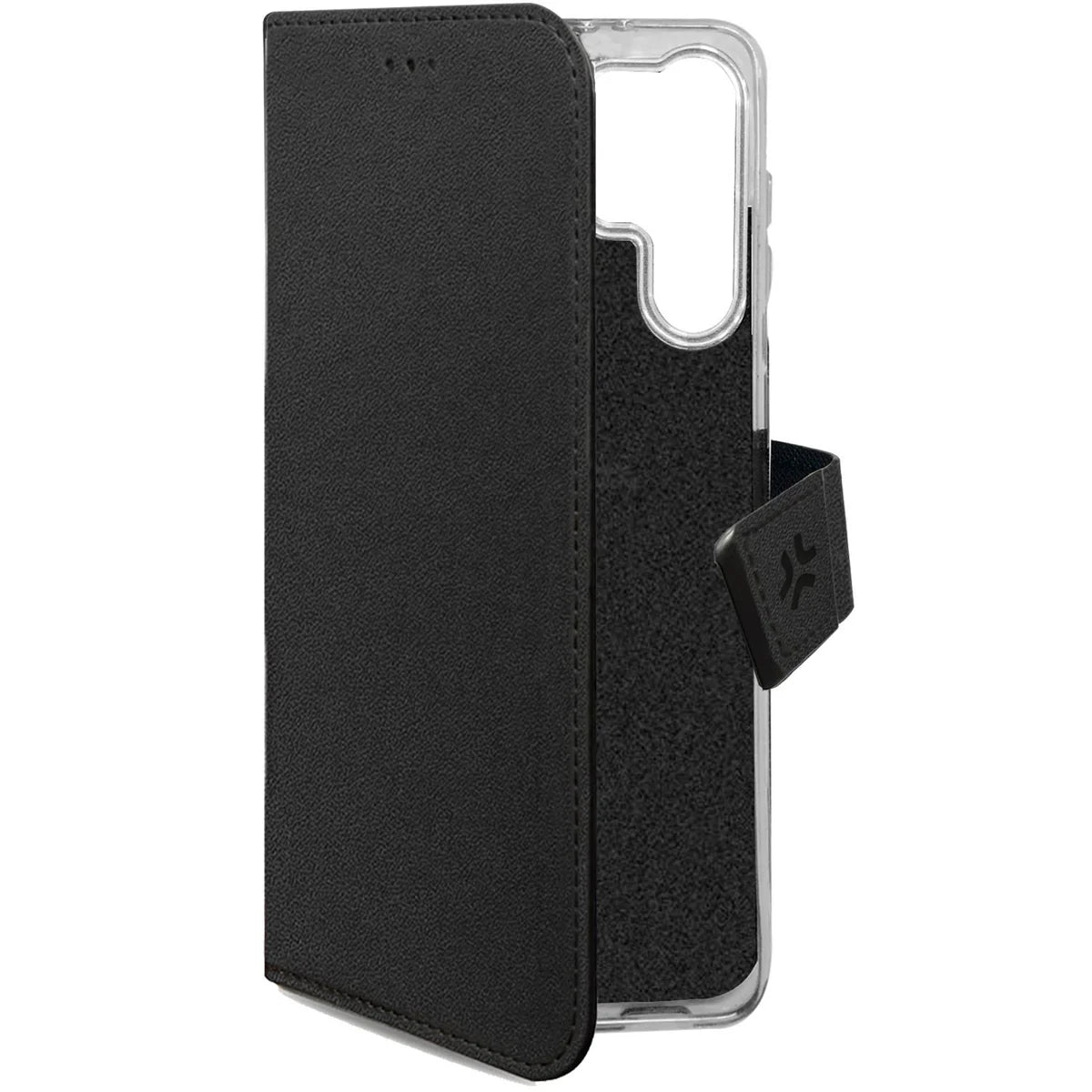 Celly Wally Book Case für Samsung Galaxy S25 – Schwarz