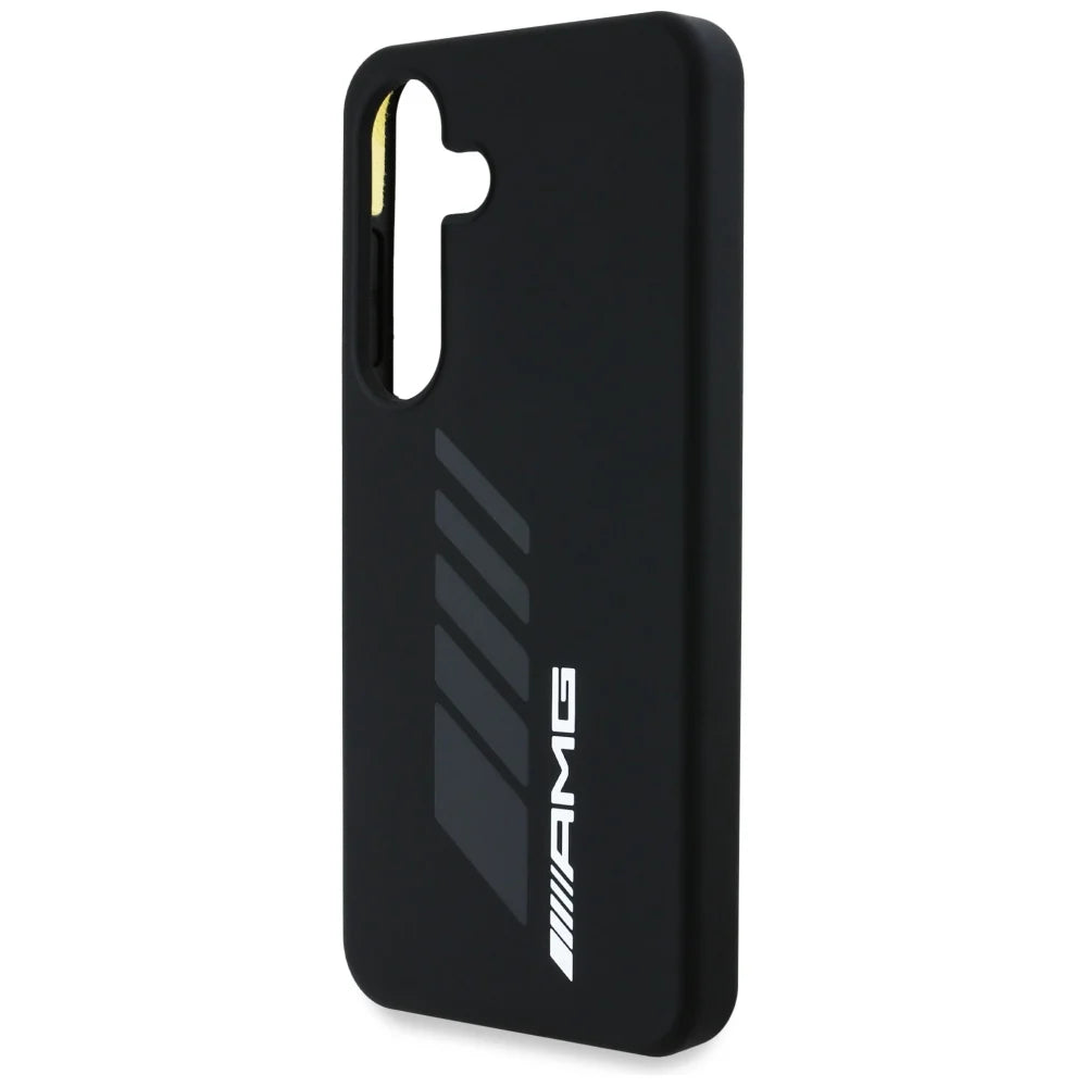 Mercedes-Benz AMG Silicone Case für Samsung Galaxy S25 – Schwarz
