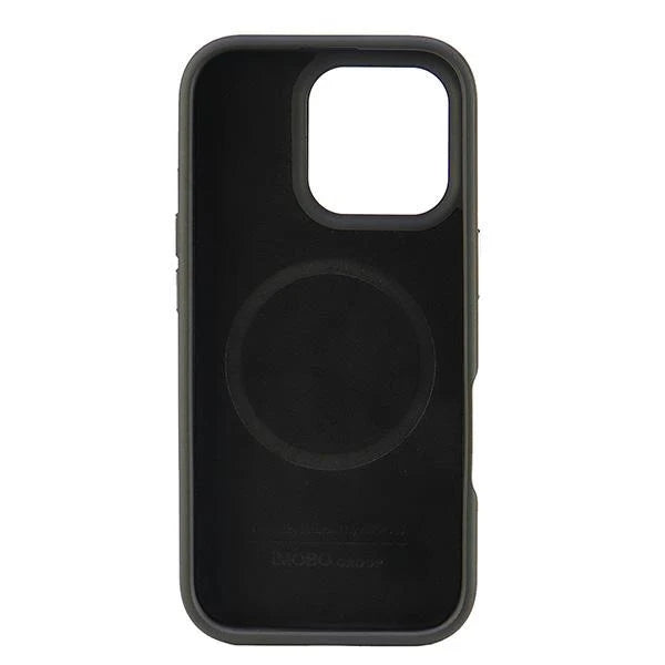 Audi Hülle iPhone 16 Pro – Alcantara mit Magnetfunktion | Rot-Schwarz