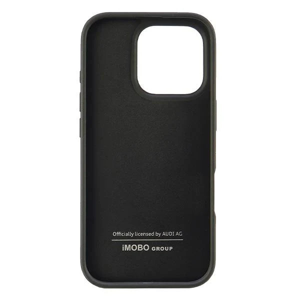 Audi Sport Hülle für iPhone 16 Pro – Carbon Look mit Racing-Feeling