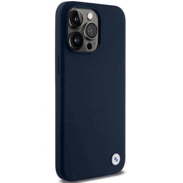 BMW Hardcase für iPhone 15 Pro Max – Navy Blau mit Logo