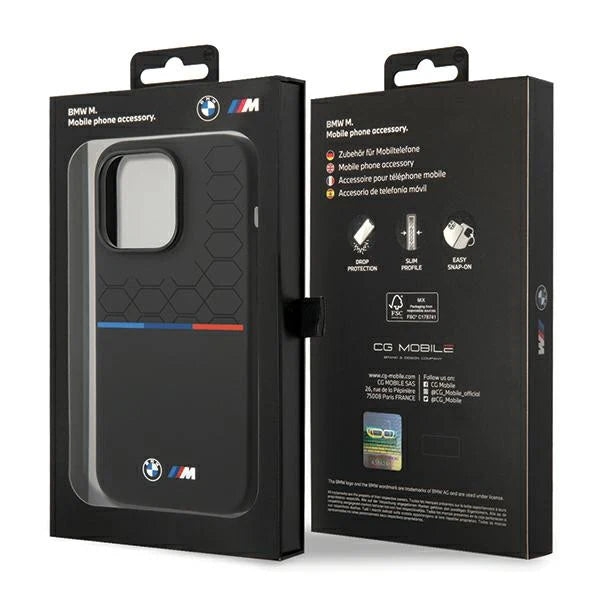 BMW M Collection Hardcase für iPhone 15 Pro Max – Schwarz