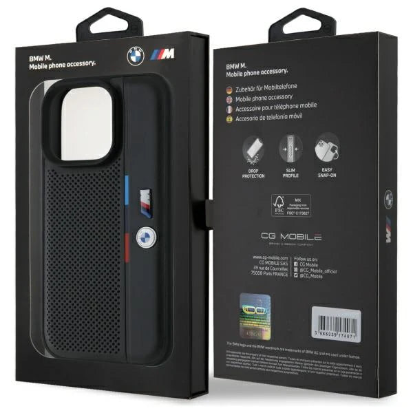 BMW M Handyhülle für iPhone 16 Pro – Offizielles M Design | Stoßfest & Stylisch