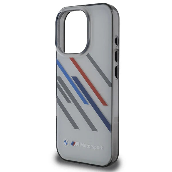 BMW M Motorsport Hülle für iPhone 16 Pro – Transparent. Leicht. Dynamisch.