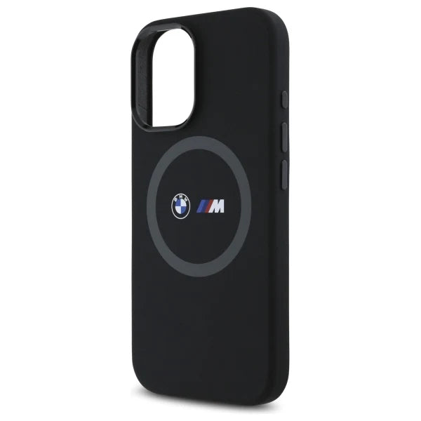 BMW M MagSafe Hülle für iPhone 16 – Schwarz