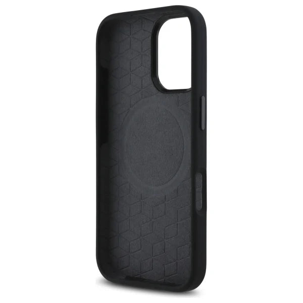 BMW M MagSafe Hülle für iPhone 16 Pro – Schwarz mit Logo & Magnetring-Design