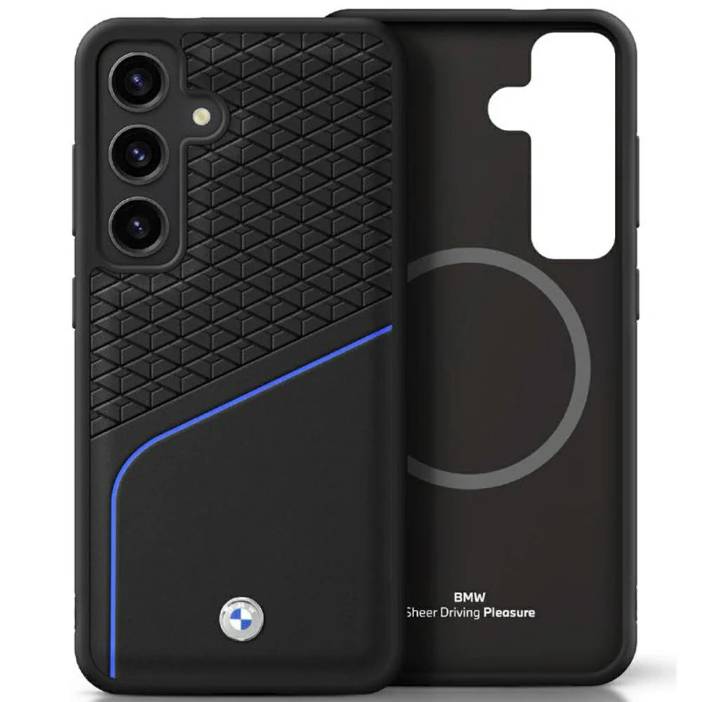 BMW MagSafe Hardcase für Samsung Galaxy S25 – Schwarz/Blau