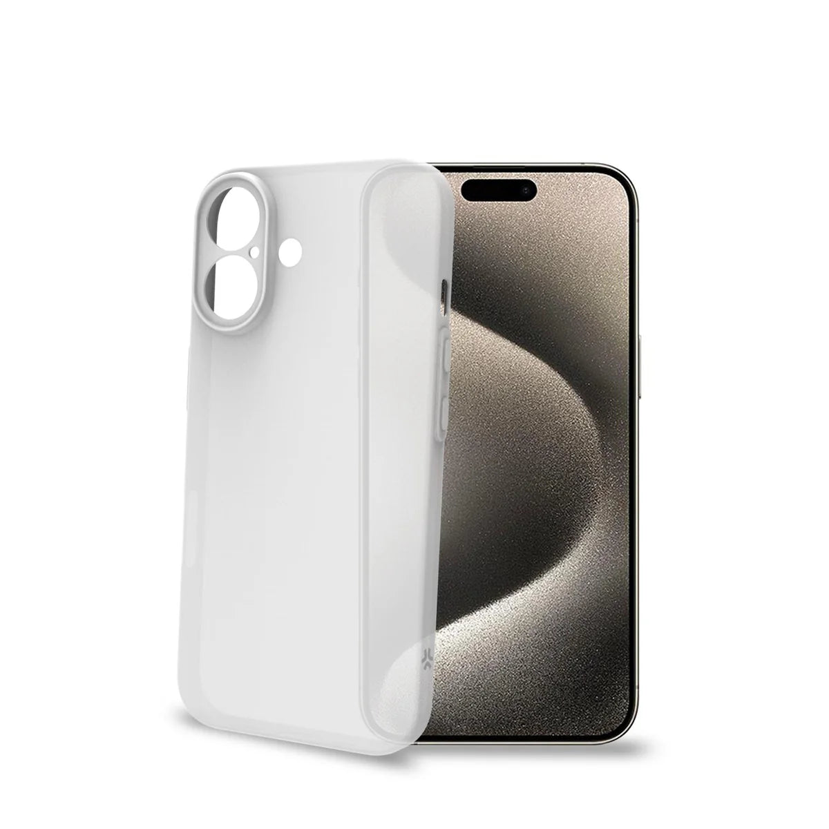 Celly Ultra-Thin Cover für iPhone 16 – Transparent