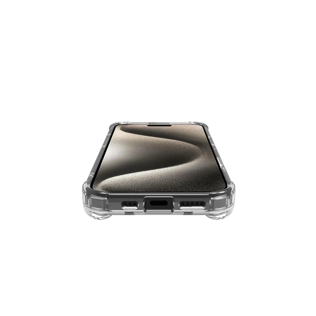 Celly Armor Cover für iPhone 16 Plus – Transparent & Stoßsicher mit Bumper-Schutz