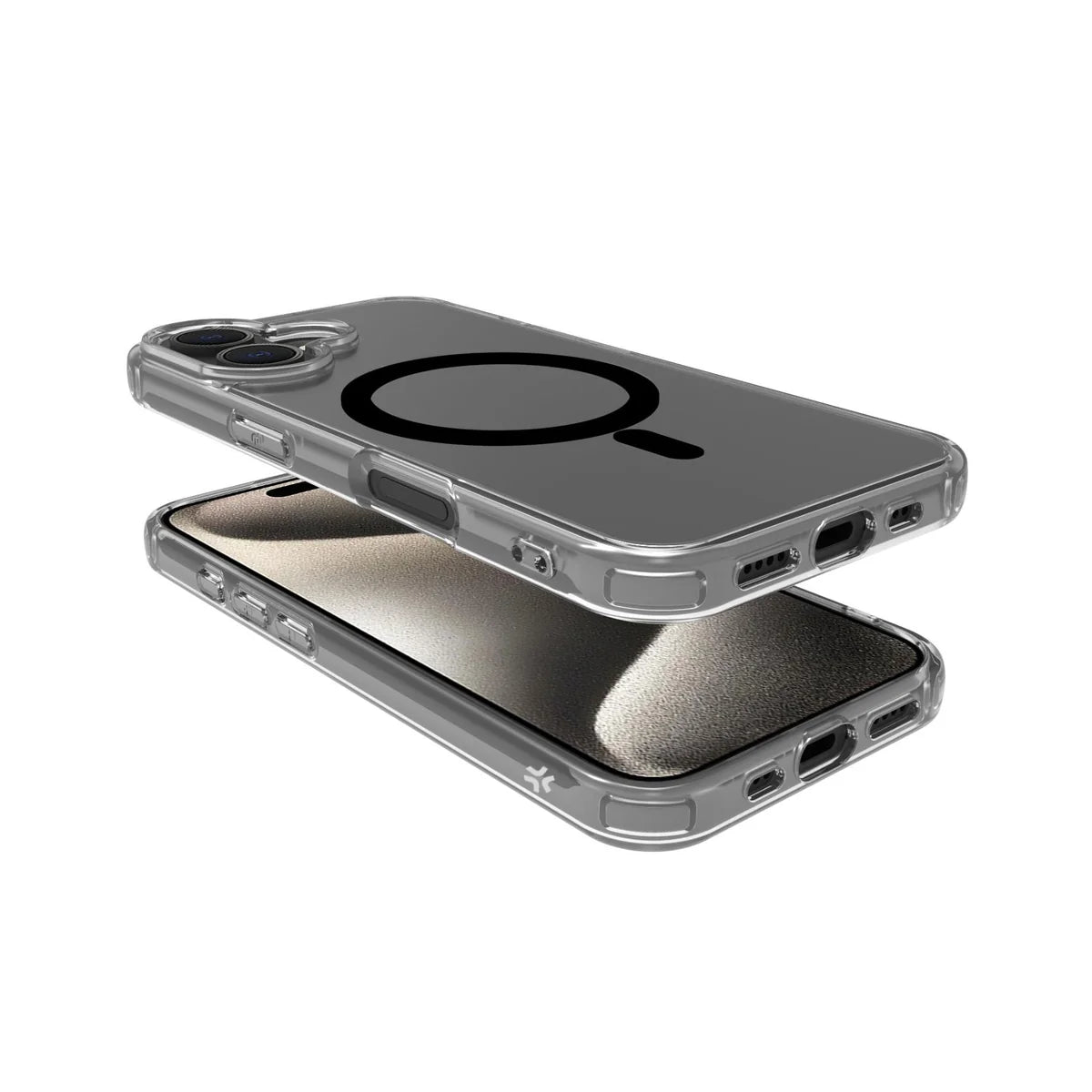 Celly MagSafe Gel Hülle für iPhone 16 – Transparent