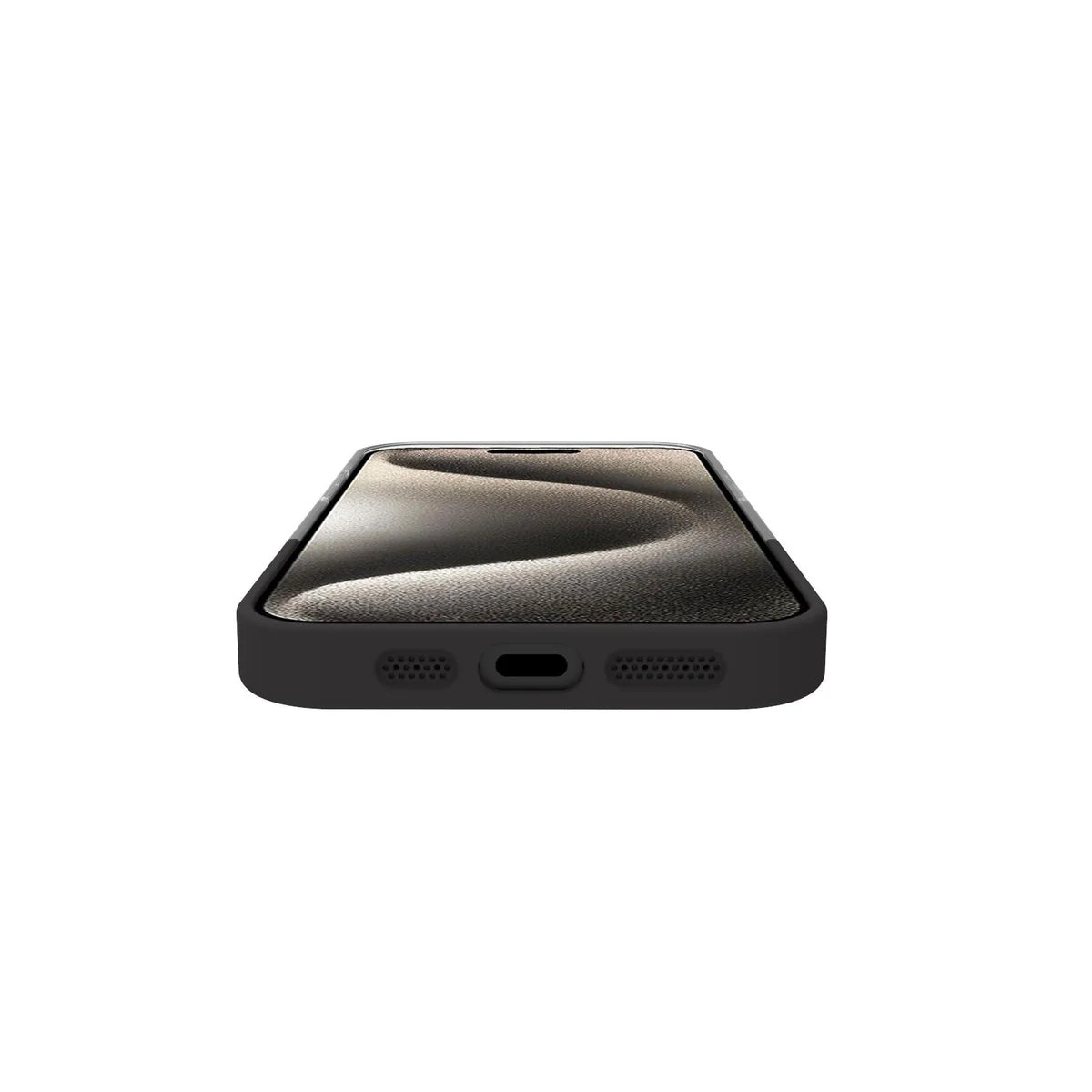 Celly MagDual Hülle mit MagSafe für iPhone 16 – Transparent/Schwarz