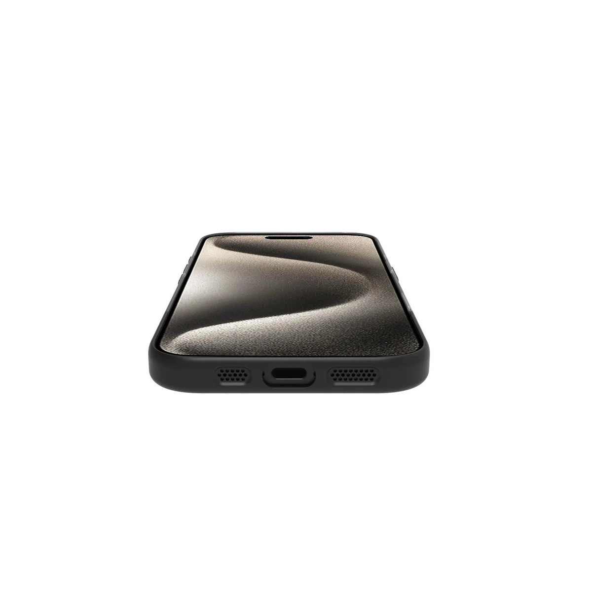 Celly MagSafe Dual-Hülle – Transparent/Schwarz – Für iPhone 16 Pro