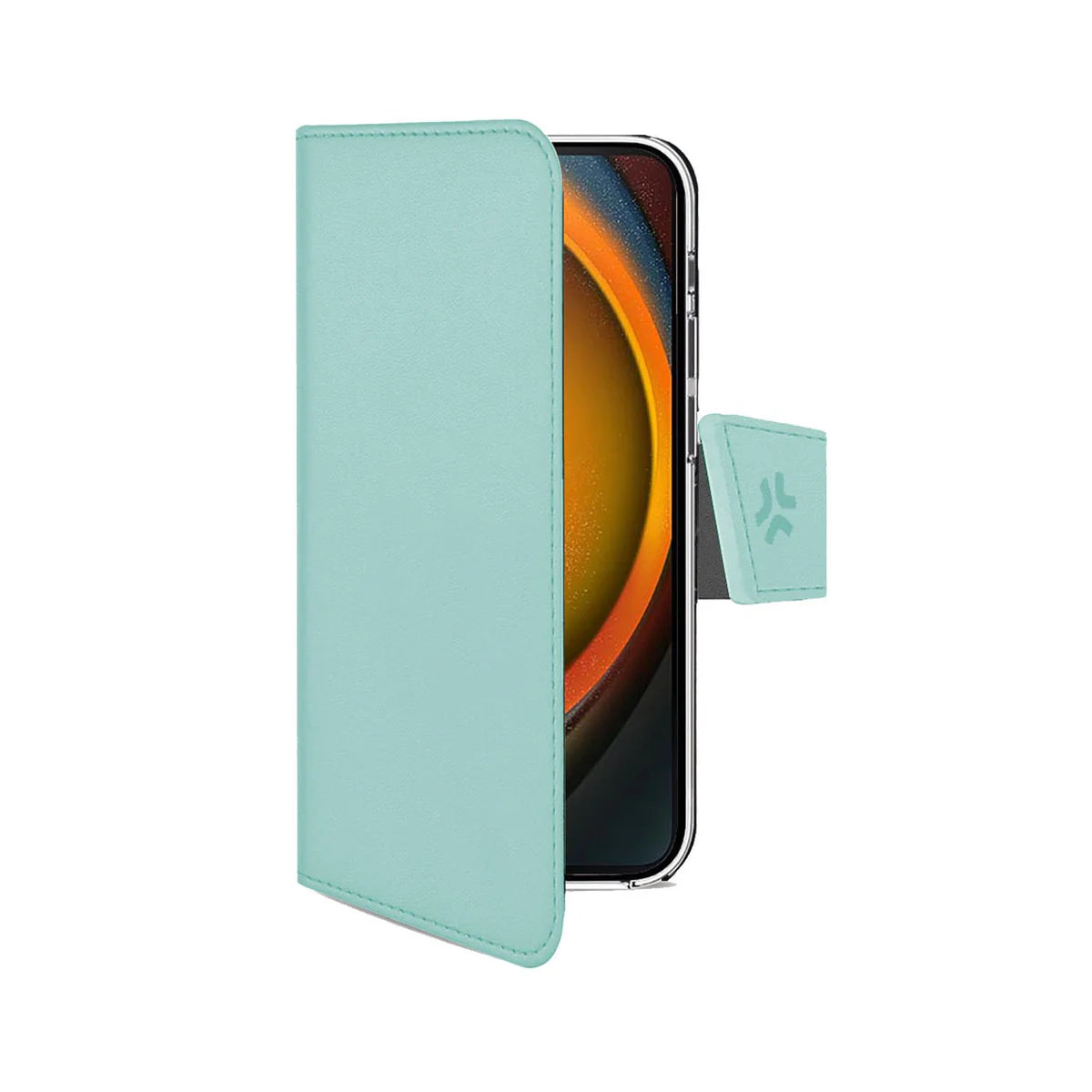 Celly Wallet Case für iPhone 16 – Mintgrün