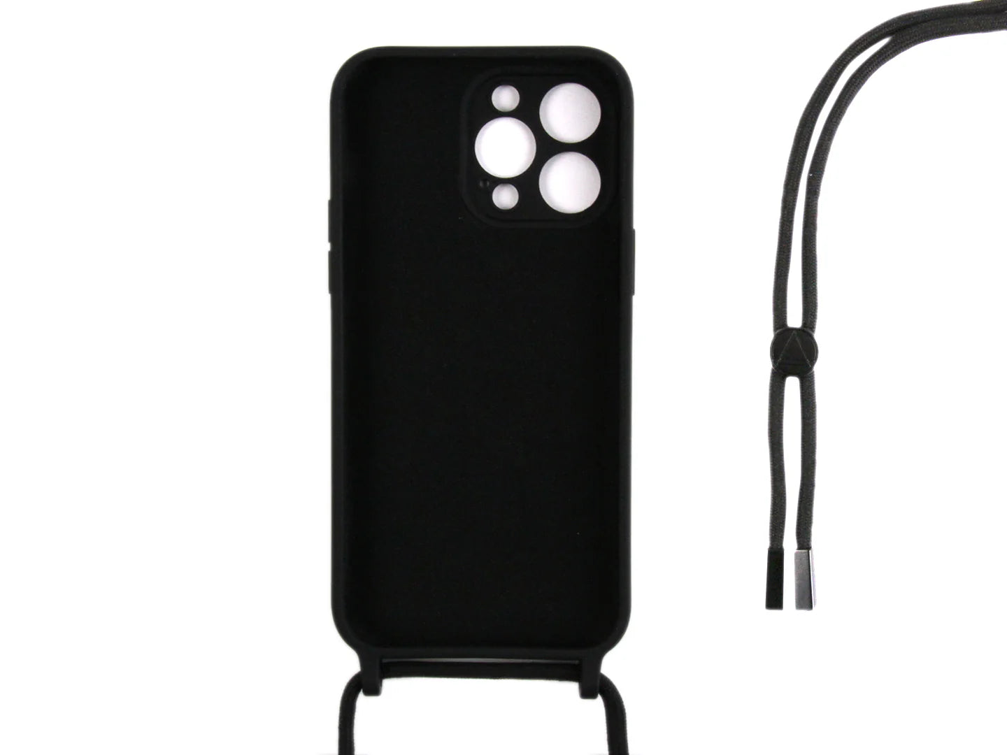 Rixus Silikon Hülle mit Umhängeband – für iPhone 12 Pro
