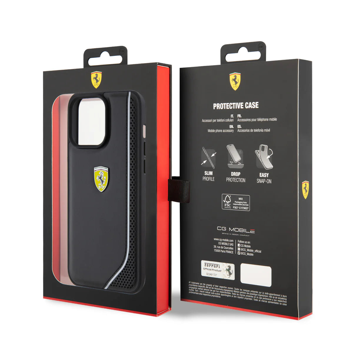 Ferrari Handyhülle iPhone 15 Pro Max