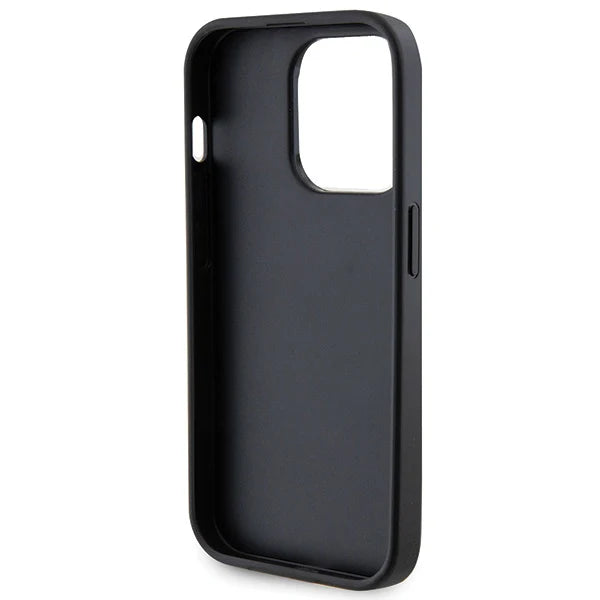 Guess 4G Charm Hardcase für iPhone 15 Pro Max – Schwarz