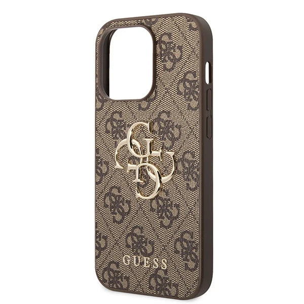 Guess 4G Brown Hardcase für iPhone 15 Pro Max – Braun