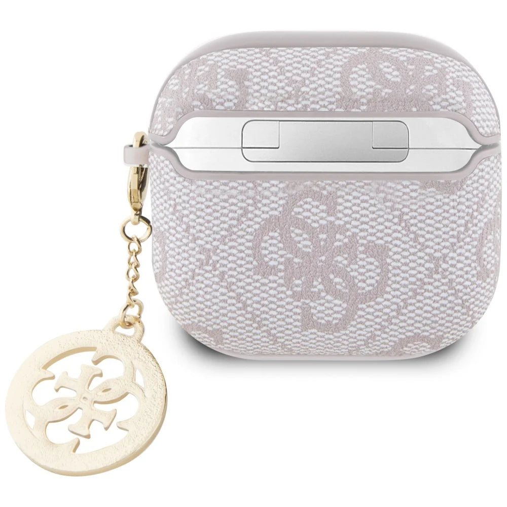 GUESS AirPods 4 Hülle – Elegantes Designer-Case mit Logo-Anhänger