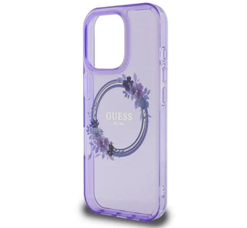 Guess Handyhülle iPhone 16 Pro(Veilchen)