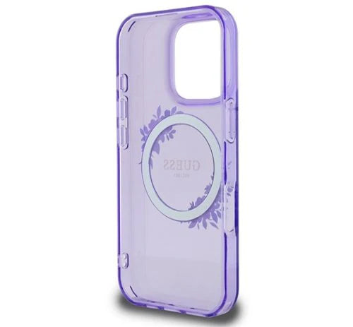 Guess Handyhülle iPhone 16 Pro(Veilchen)