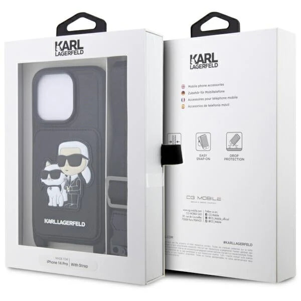 Karl Lagerfeld Umhänge Handyhülle iPhone 14 Pro