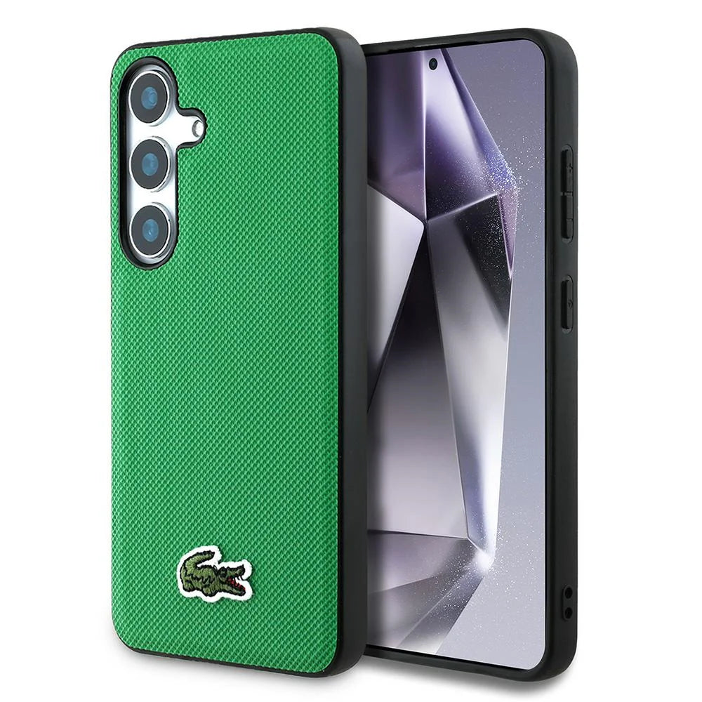 Lacoste PVC Hardcase für Samsung Galaxy S25 – Grün