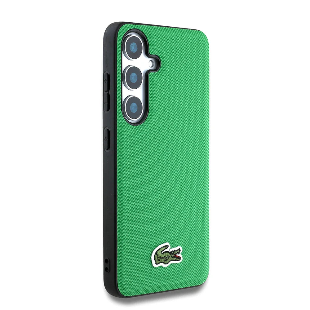 Lacoste PVC Hardcase für Samsung Galaxy S25 – Grün