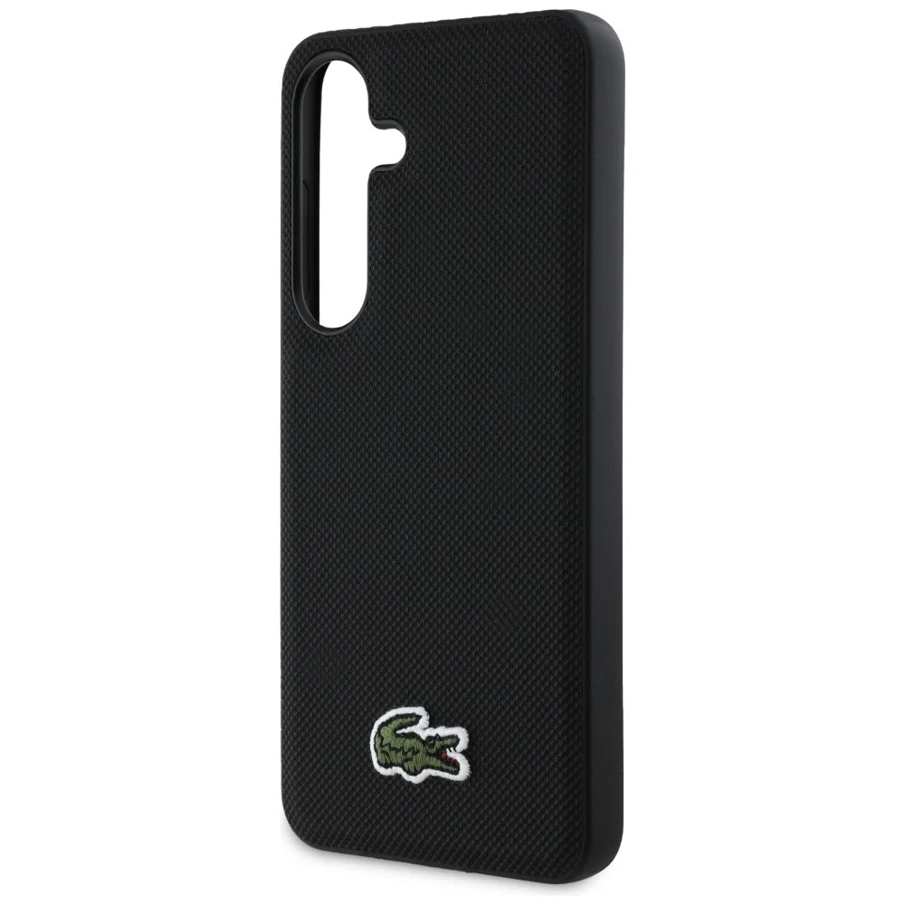 Lacoste PVC Hardcase für Samsung Galaxy S25 – Schwarz