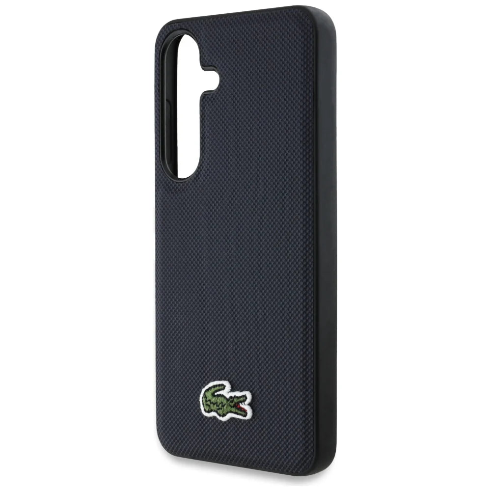 Lacoste PVC Hardcase für Samsung Galaxy S25 – Navy Blau