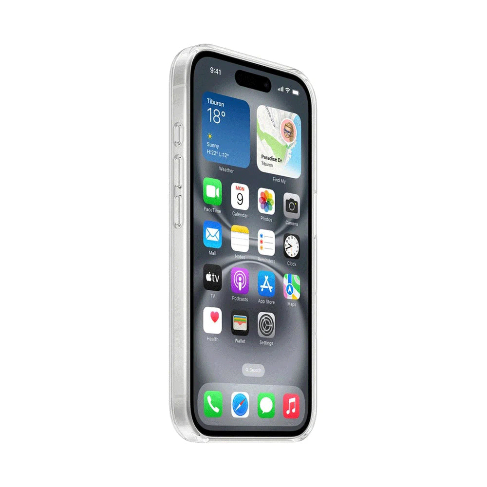 Apple Clear Case mit MagSafe für iPhone 16 – Transparent