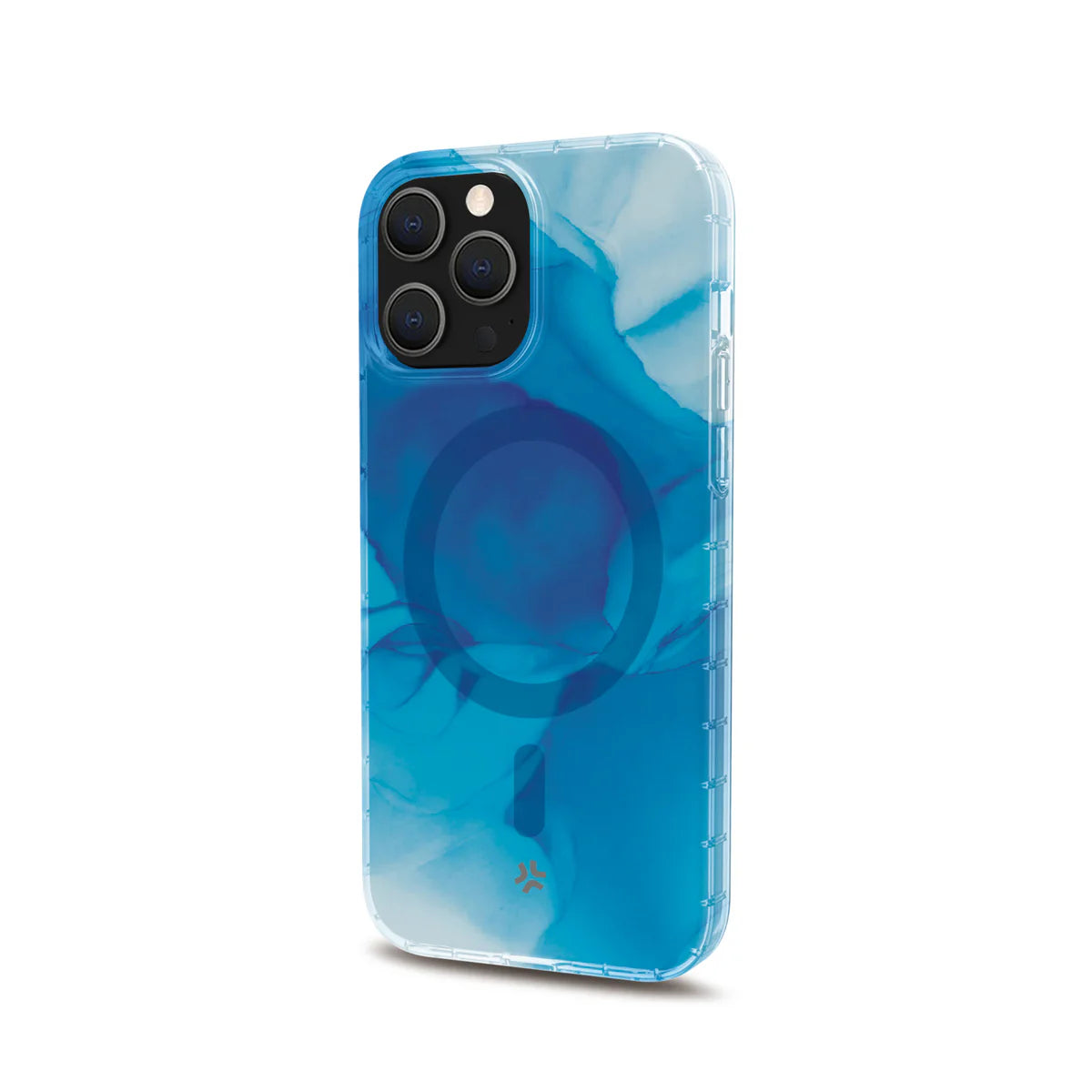 Celly MagShades Case für iPhone 15 Pro Max – Blau (mit MagSafe)