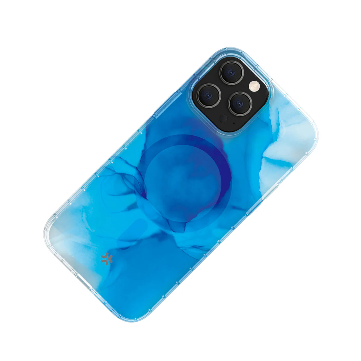 Celly MagShades Case für iPhone 15 Pro Max – Blau (mit MagSafe)