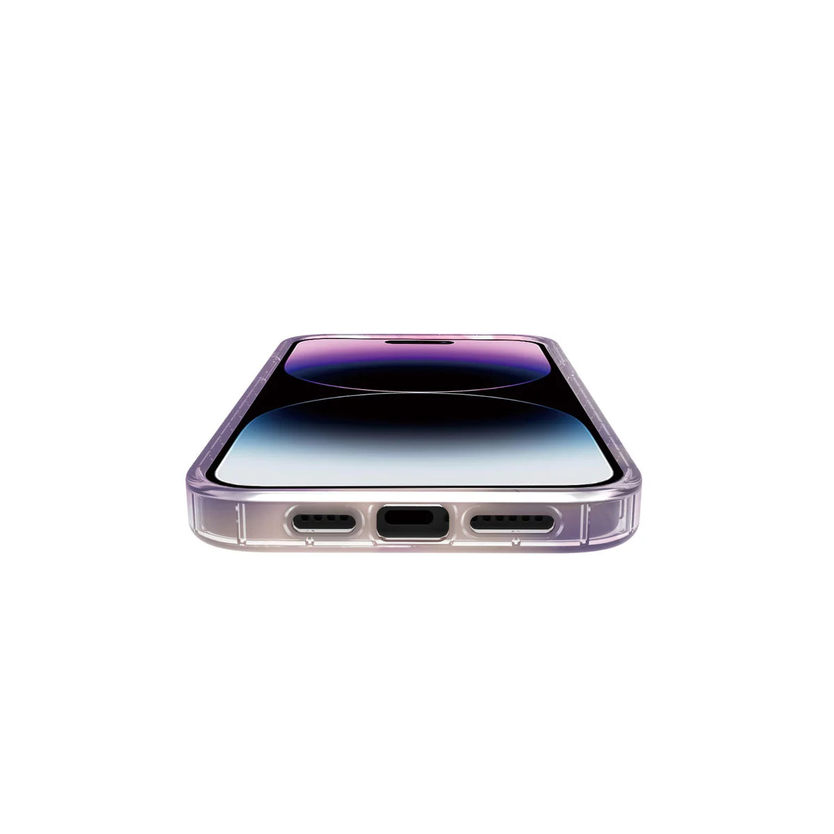 Celly MagSafe Case für iPhone 15 Pro Max – Violet Marble