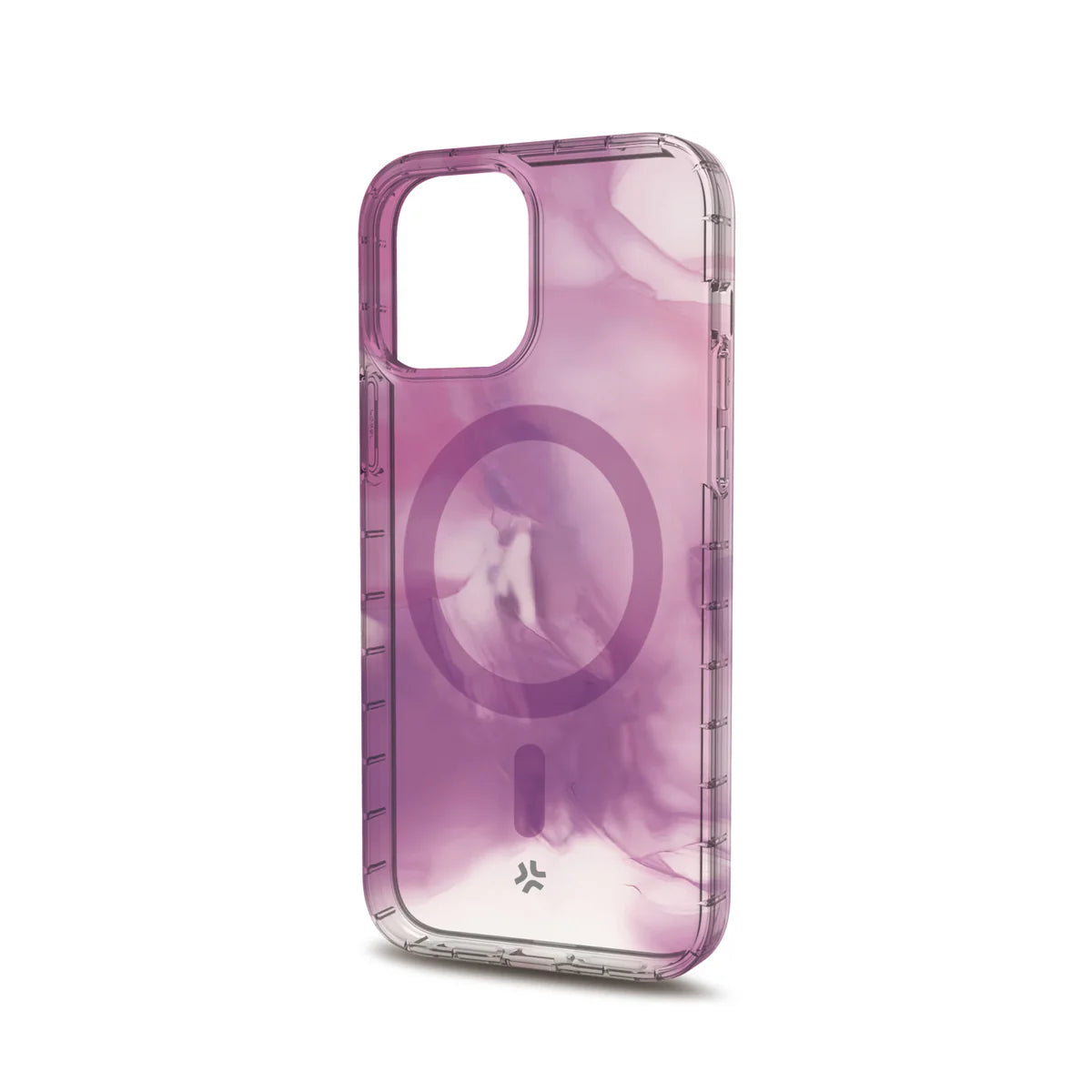 Celly MagSafe Case für iPhone 15 Pro Max – Violet Marble