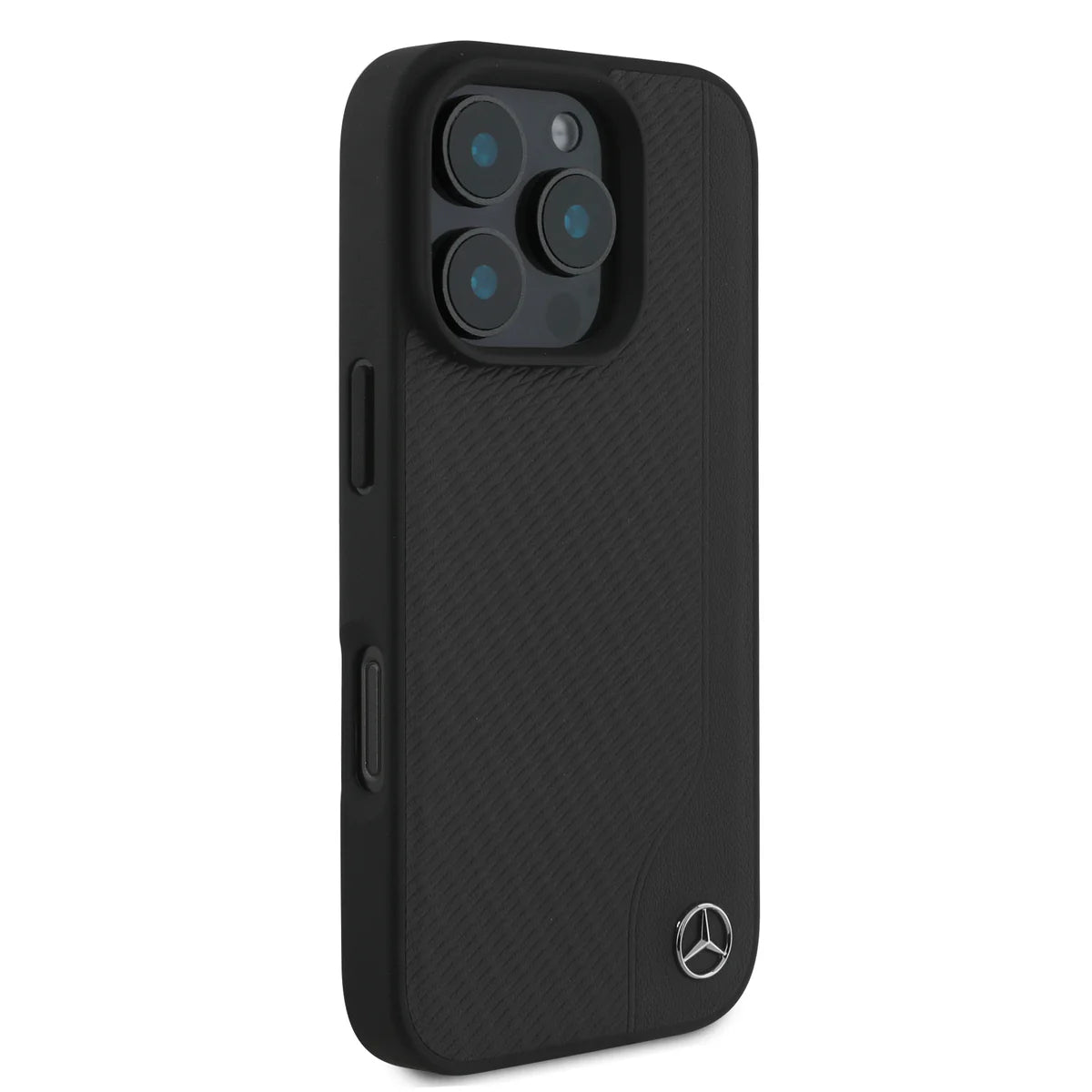 Mercedes-Benz Handyhülle für iPhone 16 Pro Max – Schwarz | Offizielles Lizenzprodukt