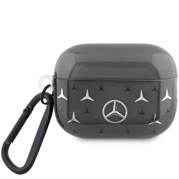 Mercedes-Benz AirPods Pro 2 Hülle – Schwarz mit 3D-Logo