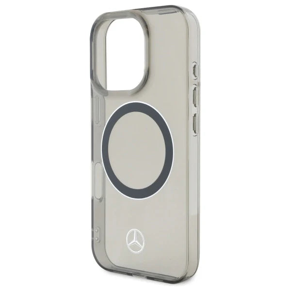 Mercedes-Benz MagSafe Hülle für iPhone 16 Pro – Transparent mit Sternlogo
