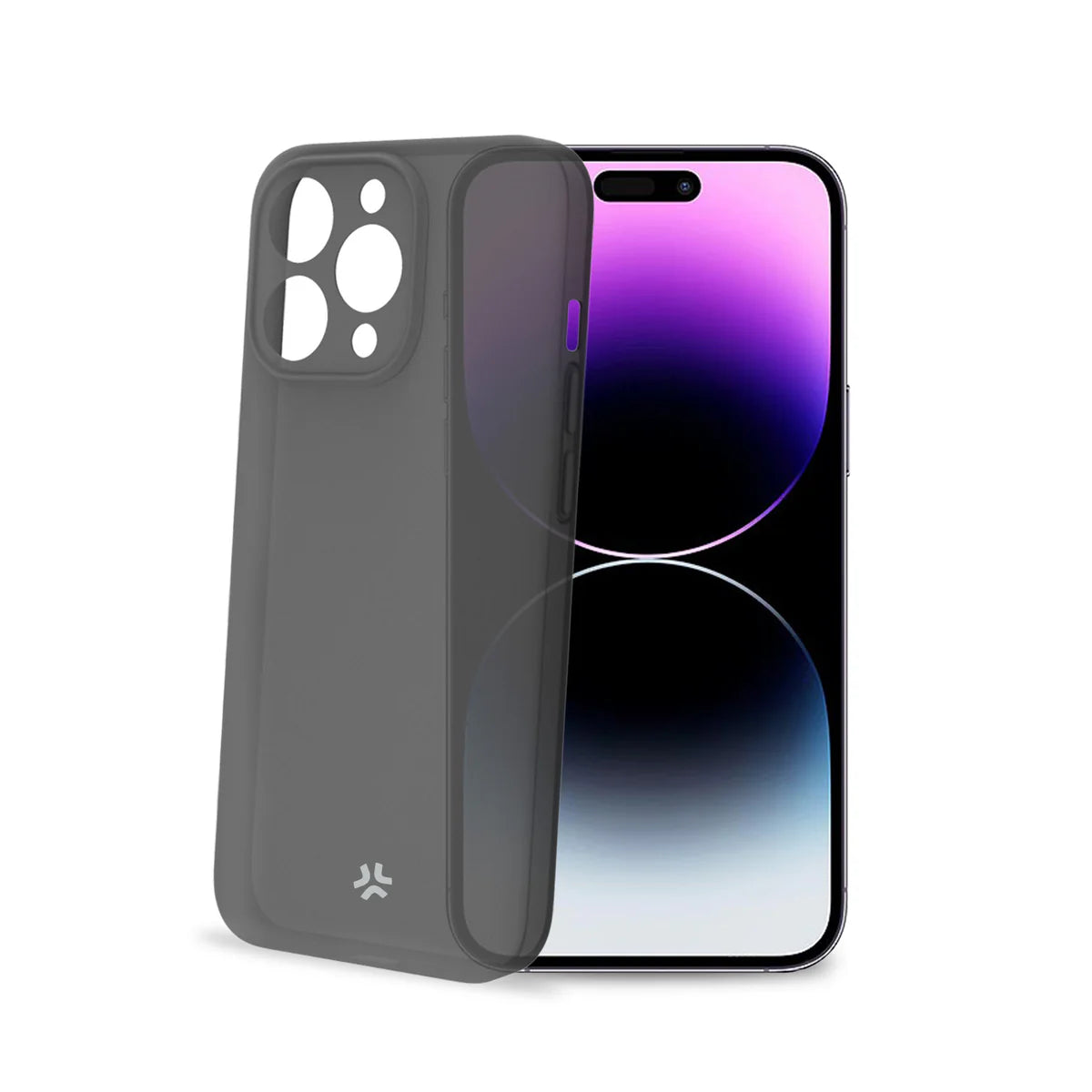 Celly Ultra-Thin Cover für iPhone 15 Pro Max – Schwarz