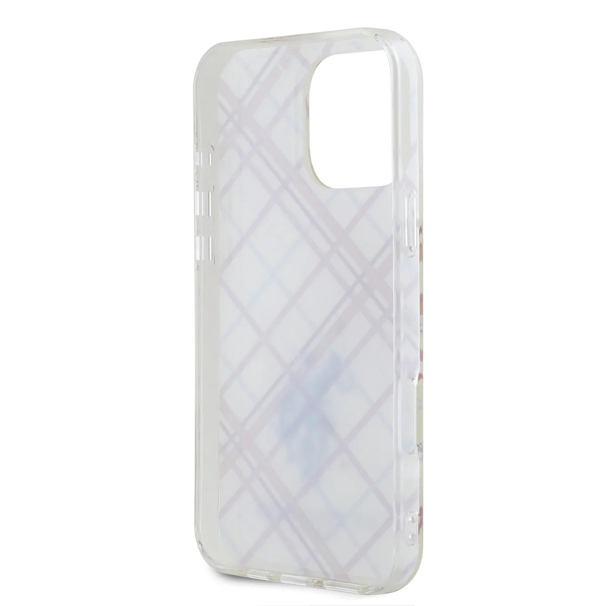 U.S. Polo Assn. Hülle für iPhone 16 Pro – Transparent mit klassischem Polo-Muster