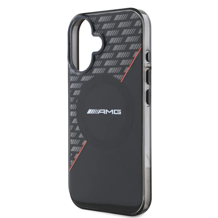 AMG Schutzhülle mit MagSafe für iPhone 16 – Schwarz