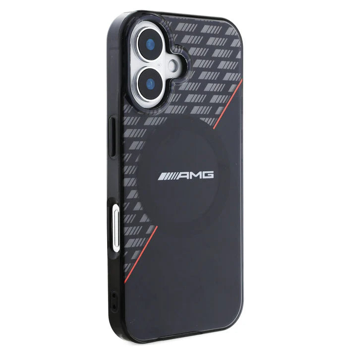AMG Schutzhülle mit MagSafe für iPhone 16 – Schwarz