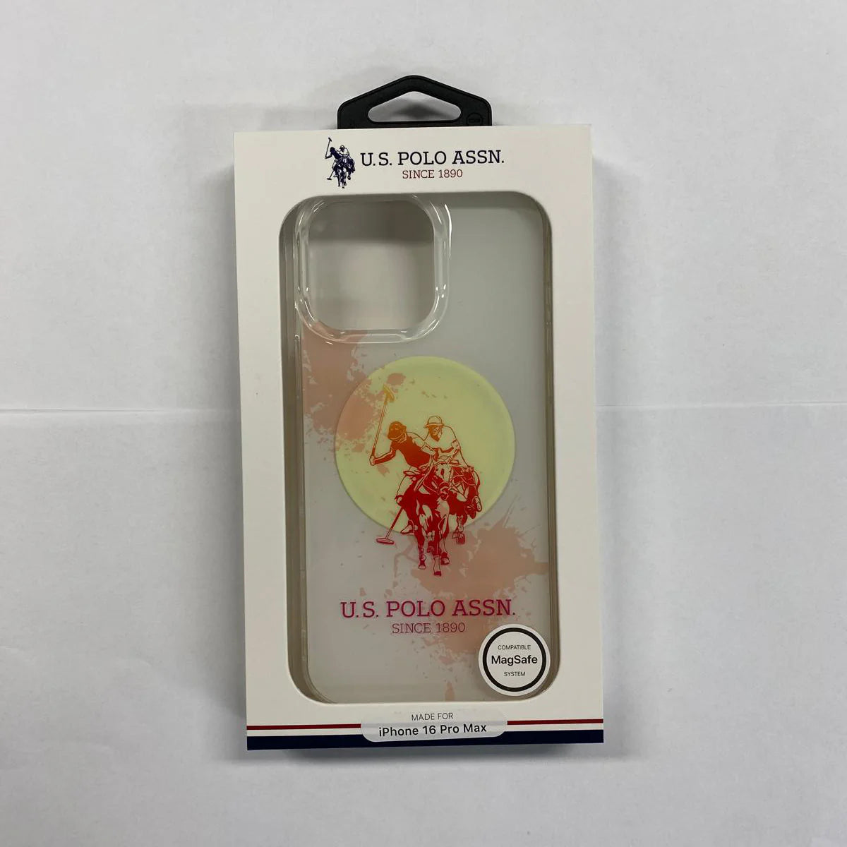 U.S. POLO ASSN. MagSafe Hülle – Stilvoll. Sportlich. Sicher. für iPhone 16 Pro Max